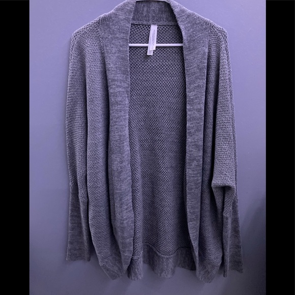 Aeropostale Gray Open Knit Cardigan - Picture 1 of 4